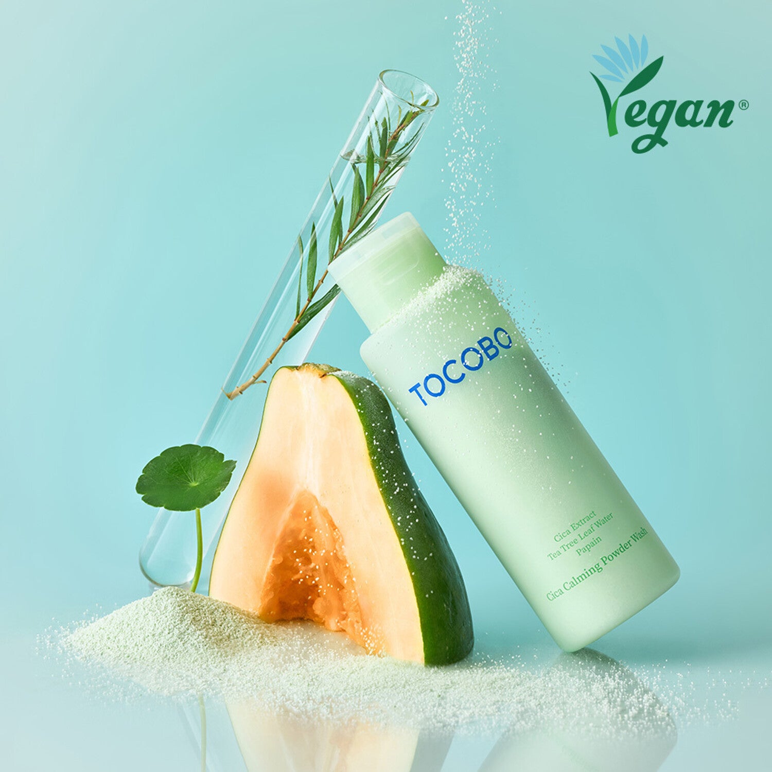 Tocobo Cica Calming Powder Wash - Olive Kollection