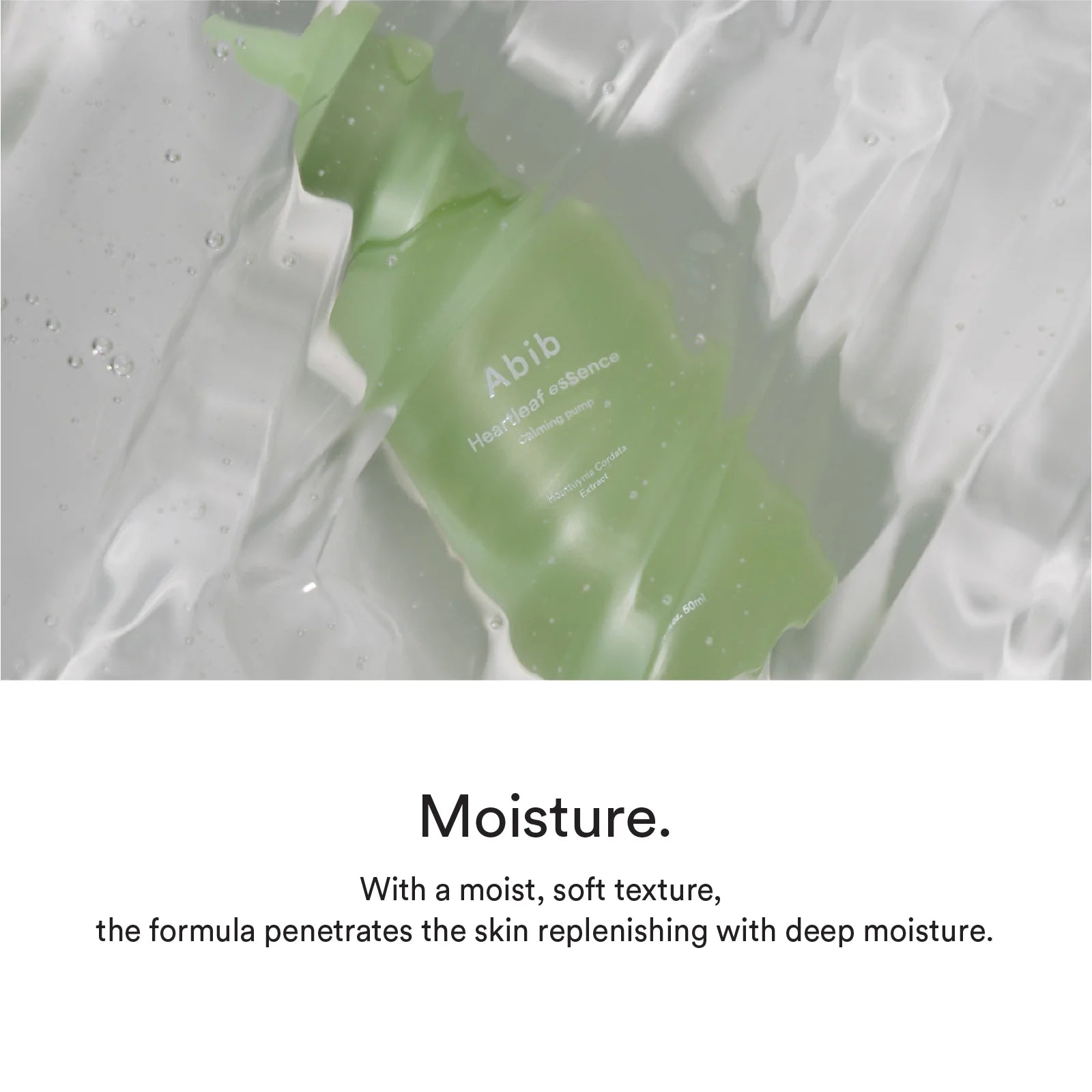 Abib Heartleaf Essence Calming Pump - Olive Kollection