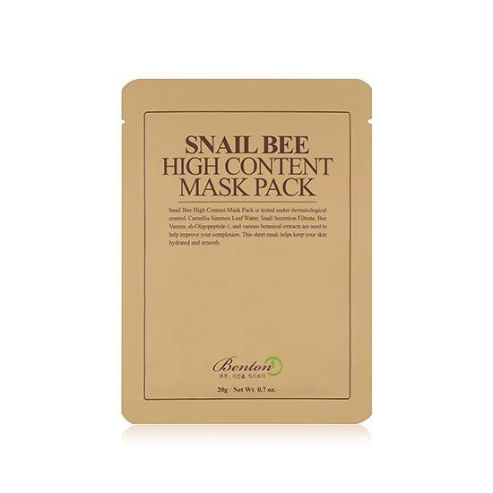 Benton Snail Bee High Content Mask Pack (1 Sheet) - Olive Kollection