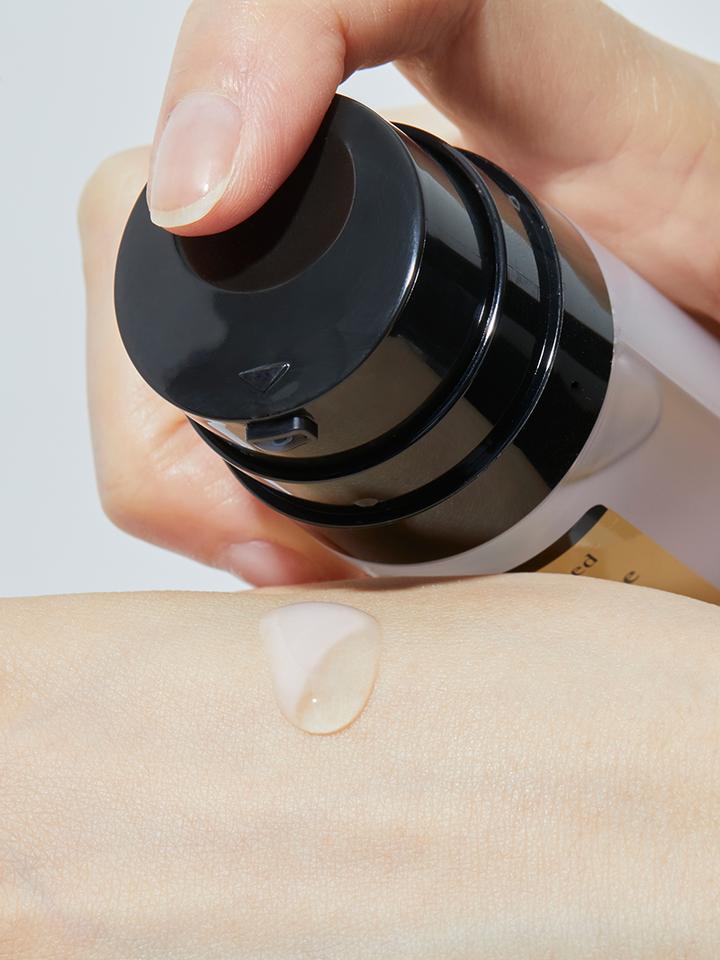 Cosrx Snail Radiance Dual Essence applied to face