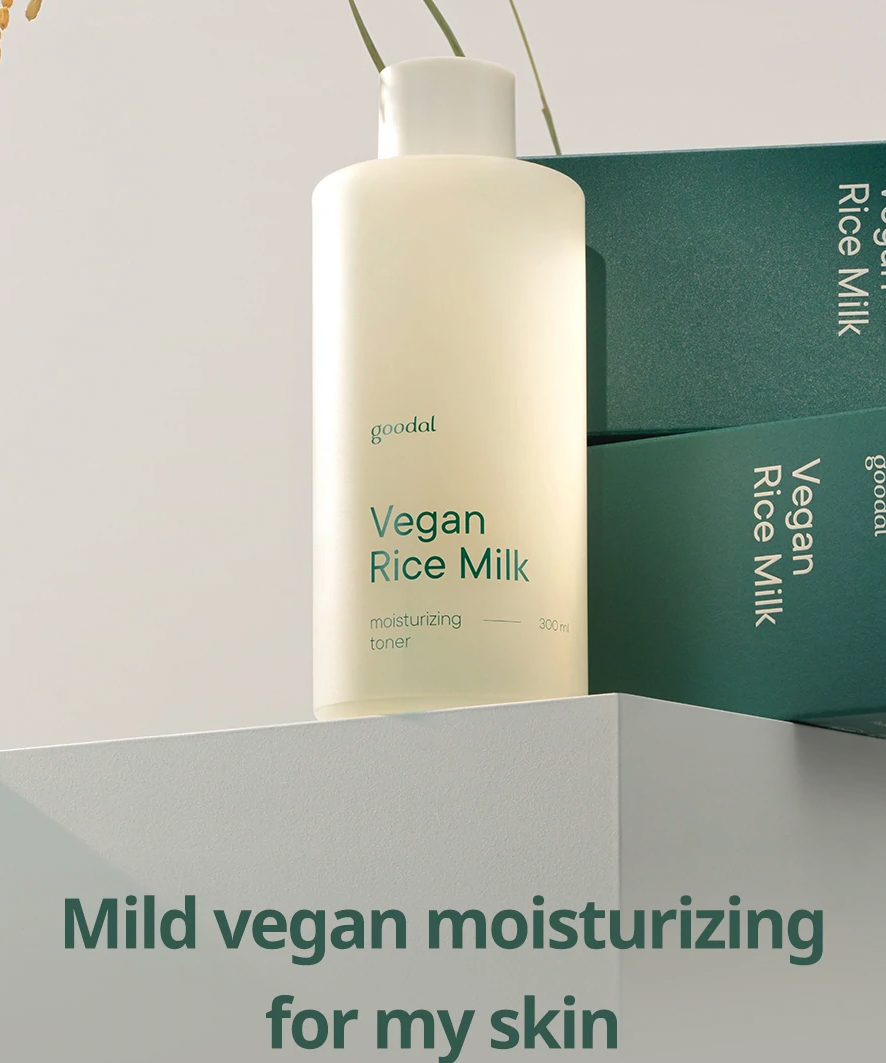 Goodal Vegan Rice Milk Moisturizing Toner 250ml - Olive Kollection