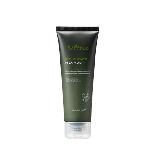 Isntree Real Mugwort Clay Mask 100ml - Olive Kollection