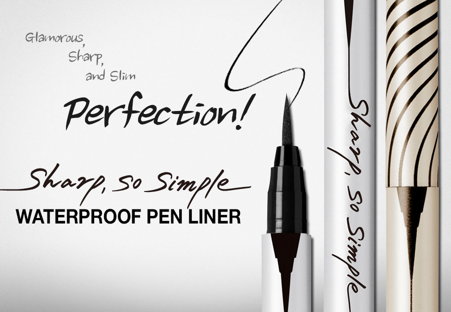 Clio Sharp, So Simple Waterproof Pen Liner - Olive Kollection