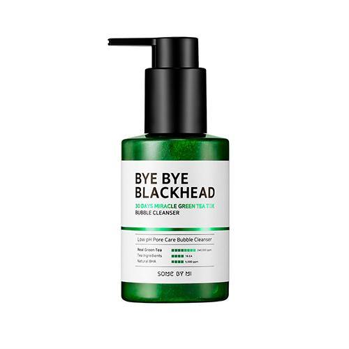 Some By Mi Bye Bye Blackhead 30Days Miracle Green Tea Tox Bubble Cleanser - Olive Kollection