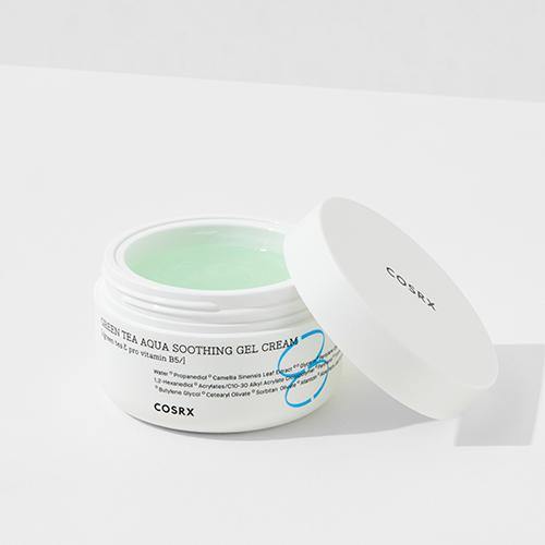 Cosrx Hydrium Green Tea Aqua Soothing Gel Cream - Olive Kollection