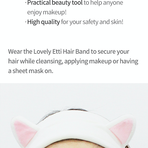 Etude House My Beauty Tool Lovely Ethi Hairband - Olive Kollection
